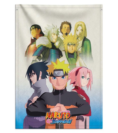Stoffbanner "Naruto Shippuden" - 70 x 100 cm