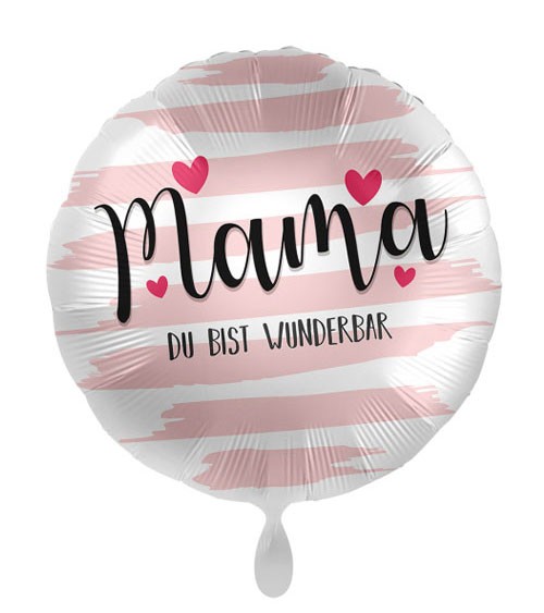 Folienballon "Mama Du bist wunderbar"