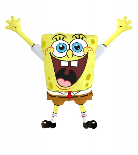 Supershape-Folienballon "SpongeBob" - 73 x 78 cm