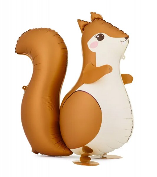 Walking-Folienballon "Eichhörnchen" - 77 x 67 cm