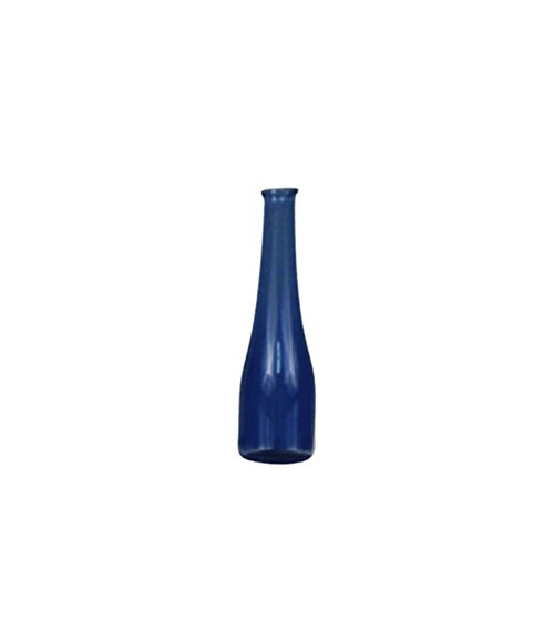 Glasflasche ohne Korken - blau - 1:12 - 3,3 cm