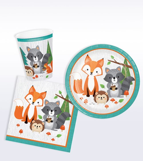 Deko-Set "Wild One Woodland" - 32-teilig