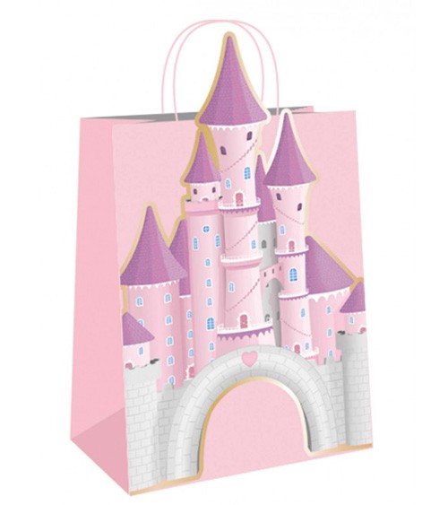 Geschenktüten "Schloss" - 4 Stück