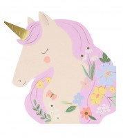 Shape-Servietten "Meadow Unicorn" - 16 Stück