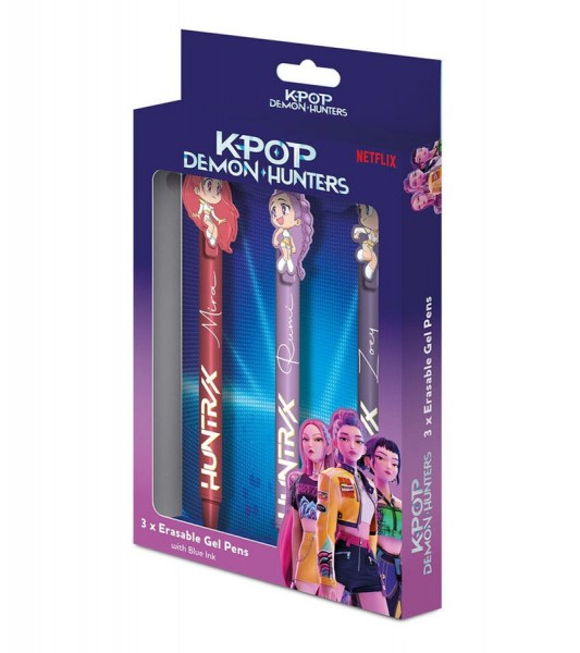 Gelstifte "KPop Demon Hunters" - 3 Stück