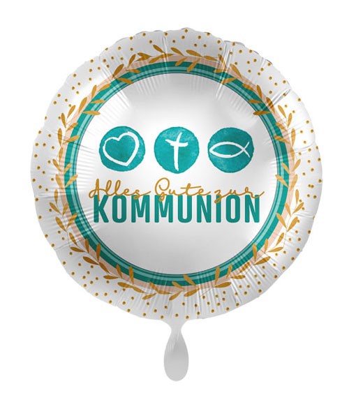 Folienballon "Alles Gute zur Kommunion"