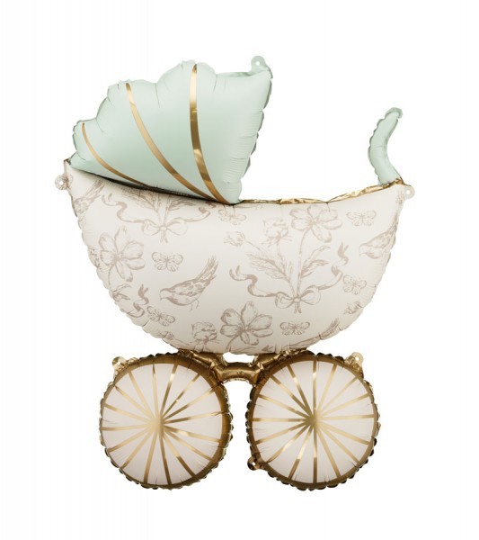 Supershape-Folienballon "Kinderwagen" - 67 x 96 cm