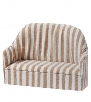 Sofa - gestreift - 11,5 x 4,5 x 8 cm