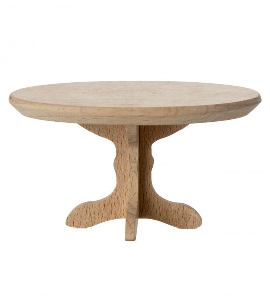 Couchtisch aus Holz - oval - 8 x 4,5 x 5,5 cm