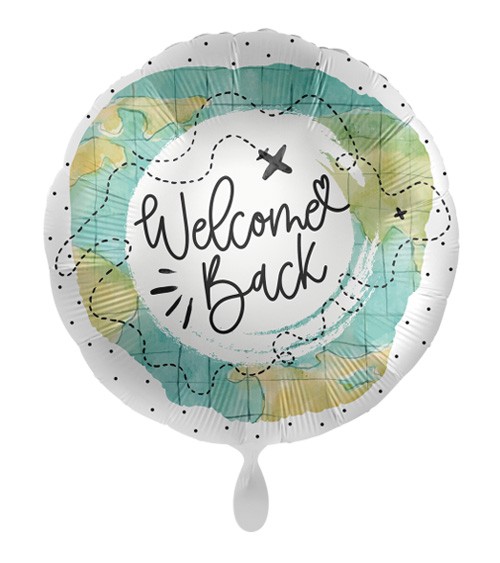 Folienballon "Welcome Back" - Journey - 43 cm