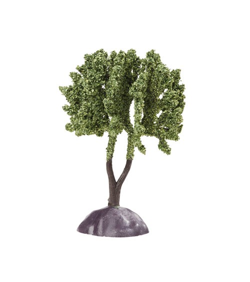 Kleiner Baum - dunkelgrün - 9 cm