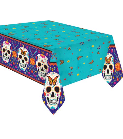 Papier-Tischdecke "Day of the Dead" - 120 x 180 cm