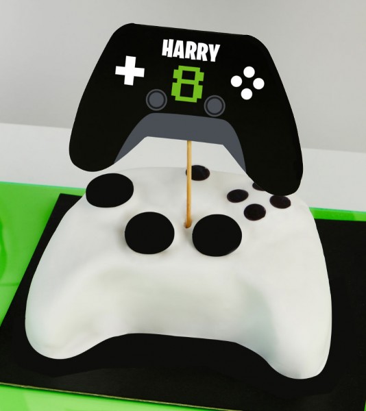 DIY Cake-Topper "Controller"