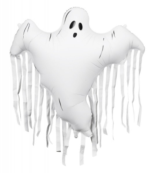 Supershape-Folienballon mit Fransen "Geist" - 93 x 86 cm