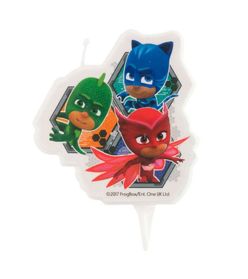 Kuchenkerze "PJ Masks" - 7,5 cm