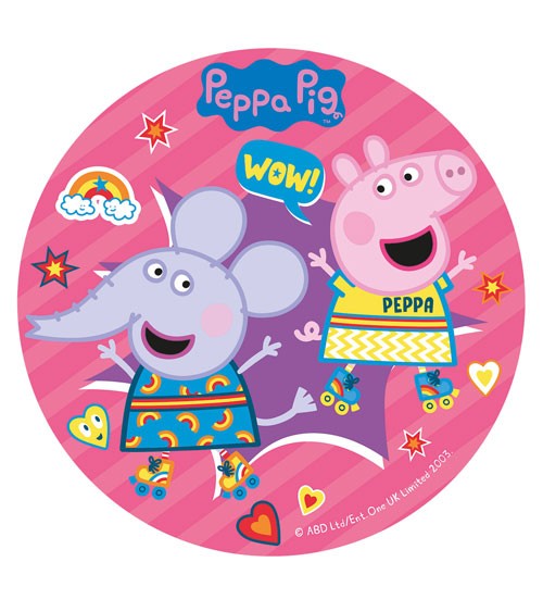 Essbarer Tortenaufleger "Peppa Wutz" - Emily - 20 cm