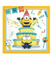 Servietten "Minions: Rise of Gru" - 20 Stück