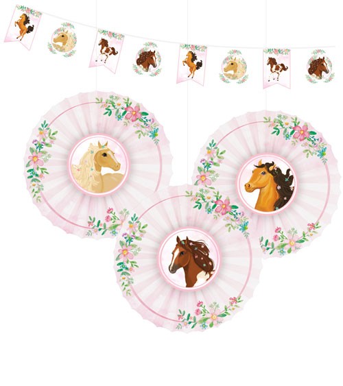 Deko-Kit "Beautiful Horses" - 4-teilig