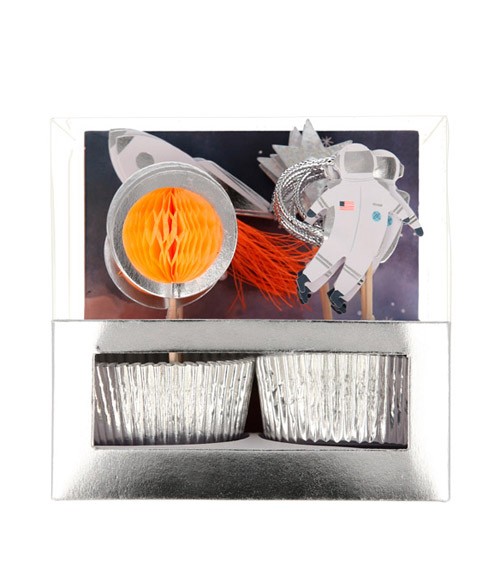 Cupcake-Kit "Space" - 48-teilig