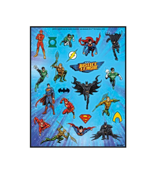 Sticker "Justice League" - 4 Stück