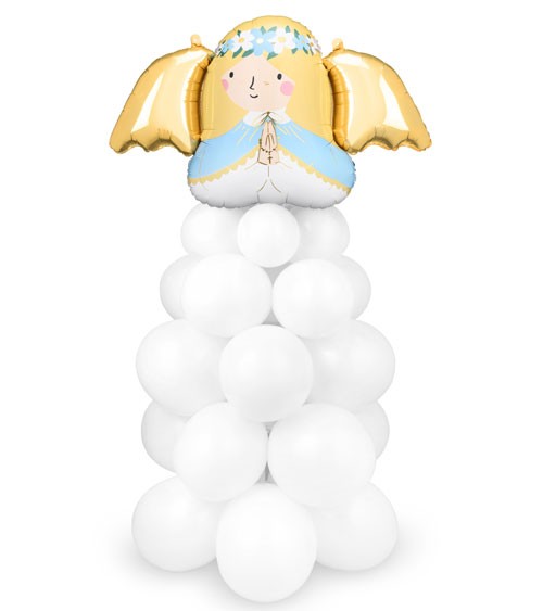 DIY Ballon-Bouquet "Engel" - 70 x 140 cm - 35-teilig