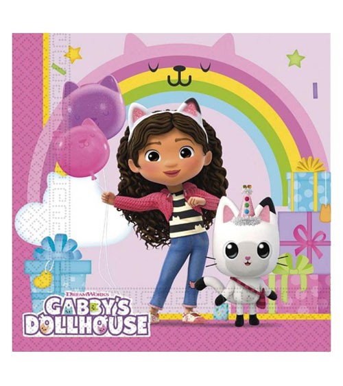 Servietten "Gabby's Dollhouse" - 20 Stück
