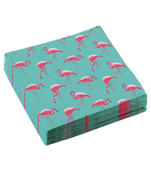 Servietten "Flamingo Paradise" - 20 Stück