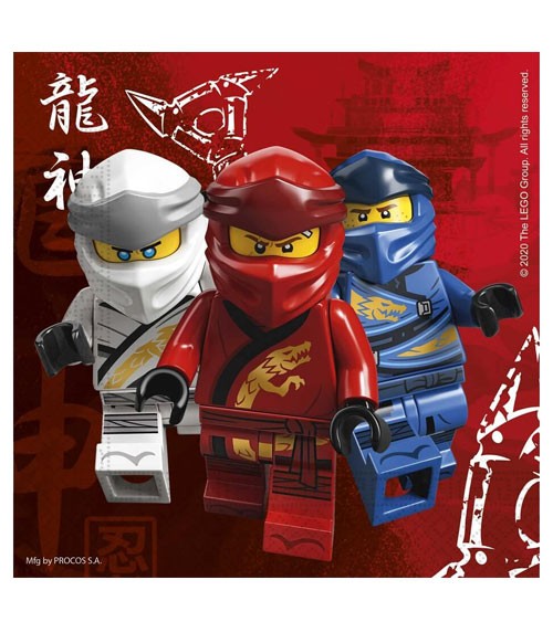 Servietten "Lego Ninjago" - 20 Stück