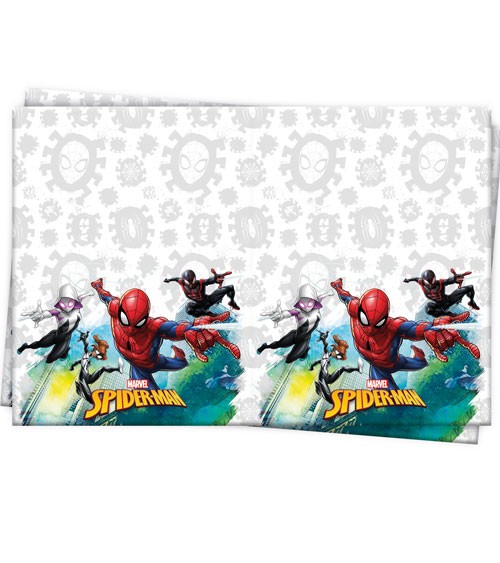 Kunststoff-Tischdecke "Spiderman - Team Up“ - 120 x 180 cm