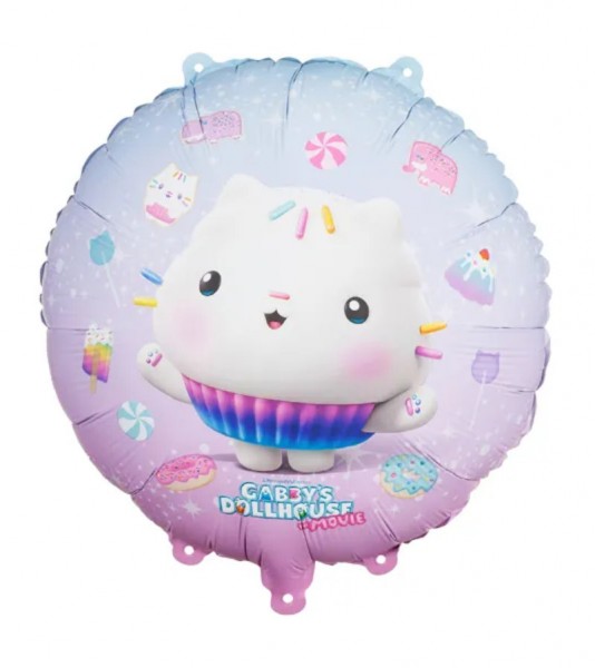 Runder Folienballon "Gabby's Dollhouse" - Cakey - 45 cm