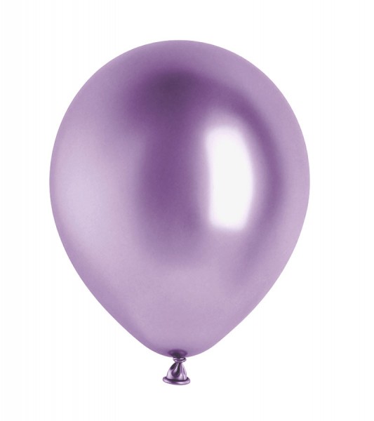 Glossy-Ballons - violett - 30 cm - 10 Stück