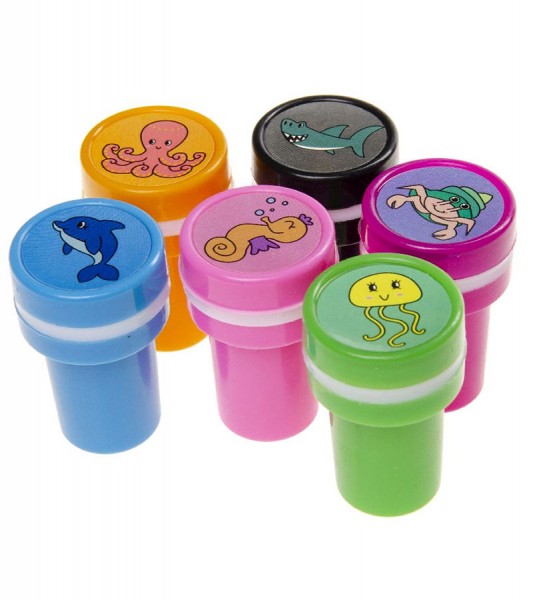 Stempel "Meerestiere" - sortiert