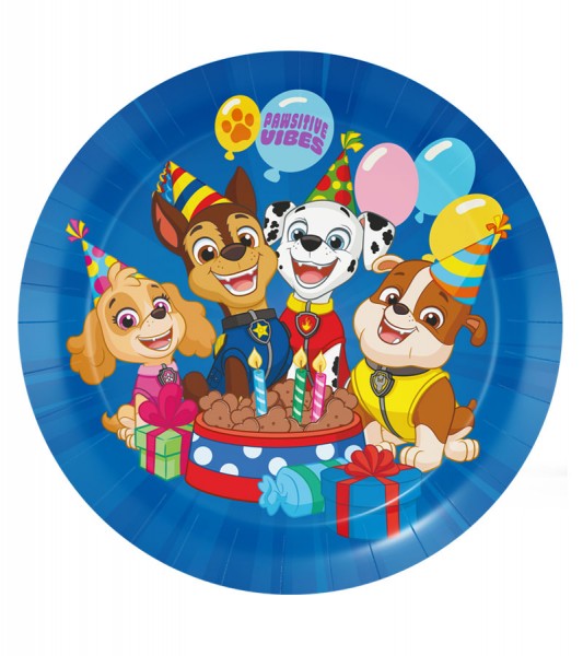 Pappteller "Paw Patrol Party" - 8 Stück