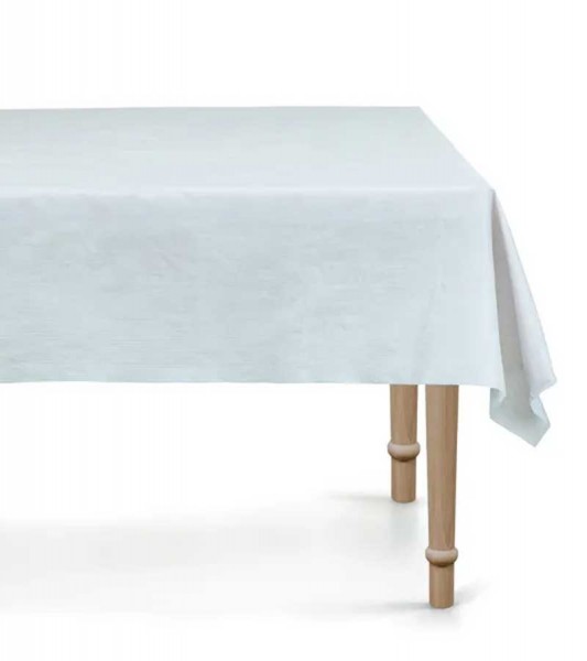 Kunststoff-Tischdecke - hellblau - 180 x 120 cm