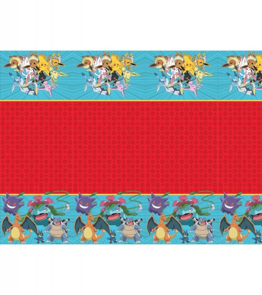 Kunststoff-Tischdecke "Pokémon" - 120 x 180 cm