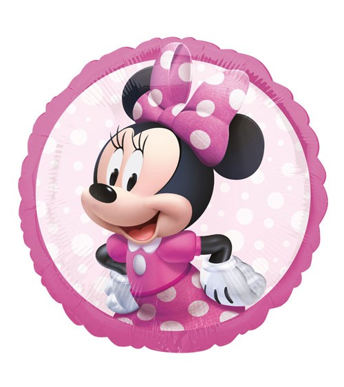 Runder Folienballon "Minnie Mouse" - 43 cm