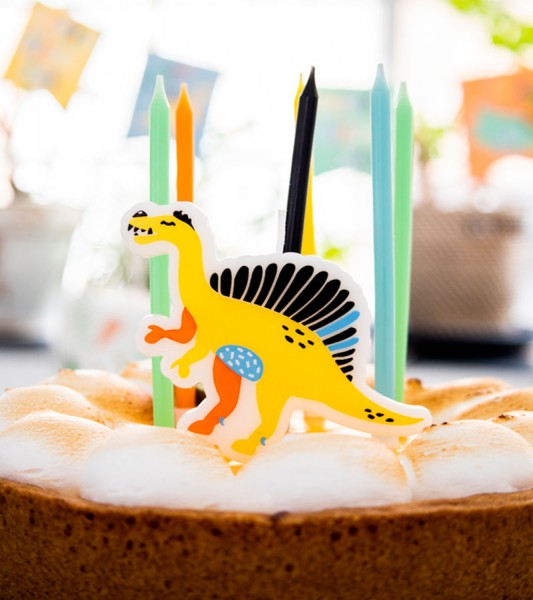 Kuchenkerzen-Set "Dino Roars" - 11-teilig