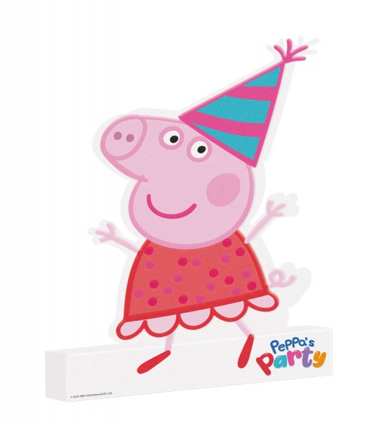 Aufsteller aus Styropor "Peppa Pig" - 29 cm