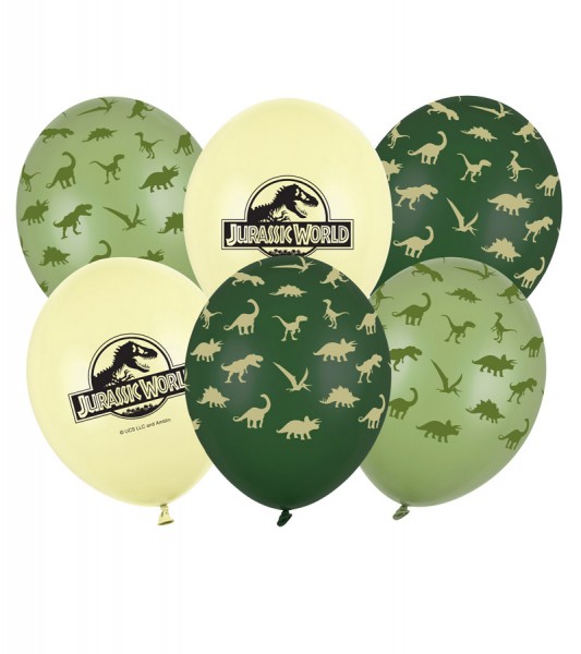 Luftballon-Set "Jurassic World" - 6-teilig