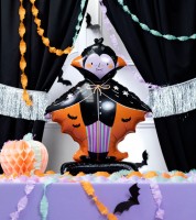 Stehender Folienballon "Dracula" - 78 x 112 cm