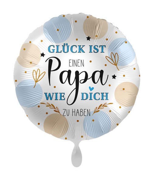 Folienballon "Papa Glück"