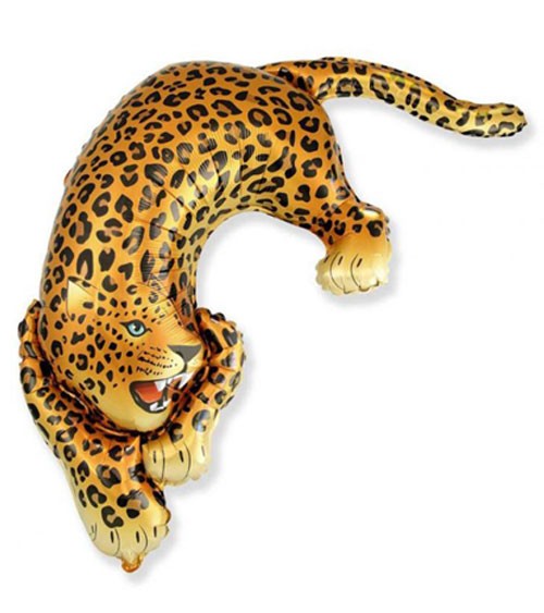Leopard-Folienballon - 75 x 108 cm