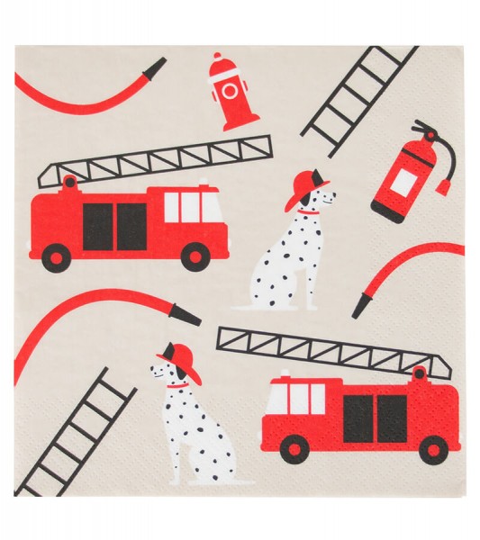 Servietten "Firefighter" - 20 Stück