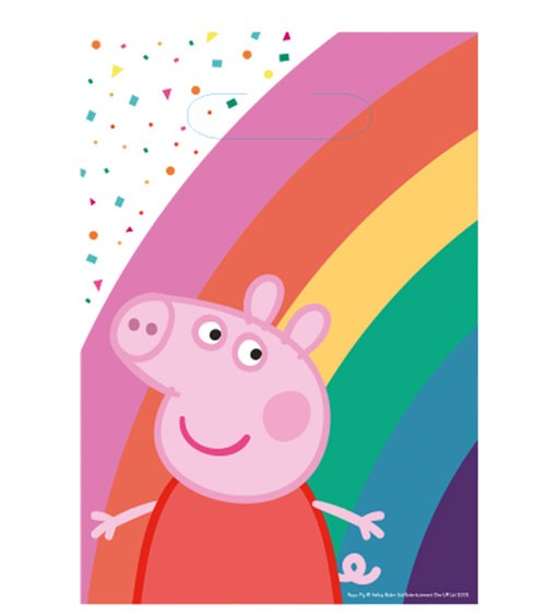 Partytüten aus Papier "Peppa Wutz" - 8 Stück