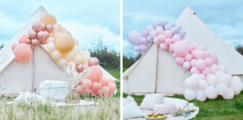Mit Deluxe Ballongirlanden dekorierst du selbst professionell mit Luftballons Mit Deluxe Ballongirlanden dekorierst du selbst professionell mit Luftballons