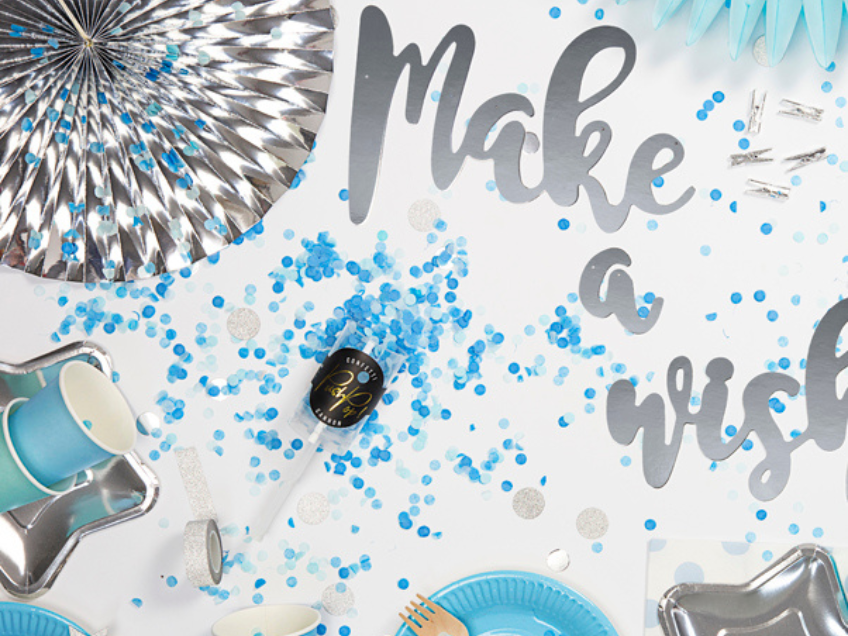 Blau und Silber sind beliebte Farben für den 11. und 12. Geburtstag Blau und Silber sind beliebte Farben für den 11. und 12. Geburtstag