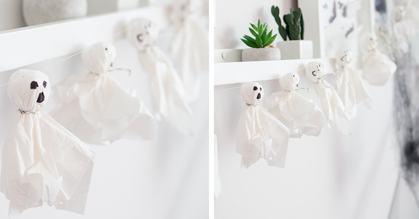 DIY-Taschentuch Gespenster - leicht selbstgemacht zu Halloween (c) delari.de DIY-Taschentuch Gespenster - leicht selbstgemacht zu Halloween (c) delari.de
