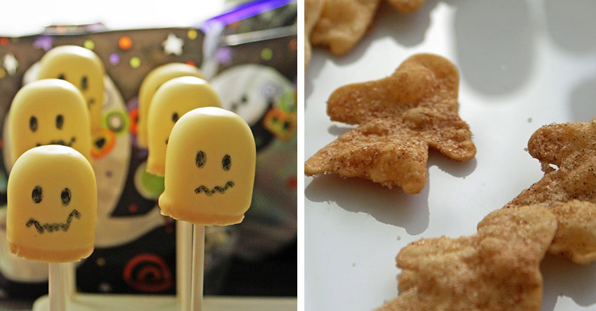 Kinder-Halloween mit Schaumkussgeistern und Gespenster-Chips (c) bunt-lecker.kreativ Kinder-Halloween mit Schaumkussgeistern und Gespenster-Chips (c) bunt-lecker.kreativ