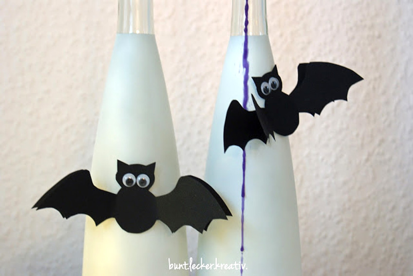 Keine Halloween-Party ohne Fledermäuse und Geister Keine Halloween-Party ohne Fledermäuse und Geister
