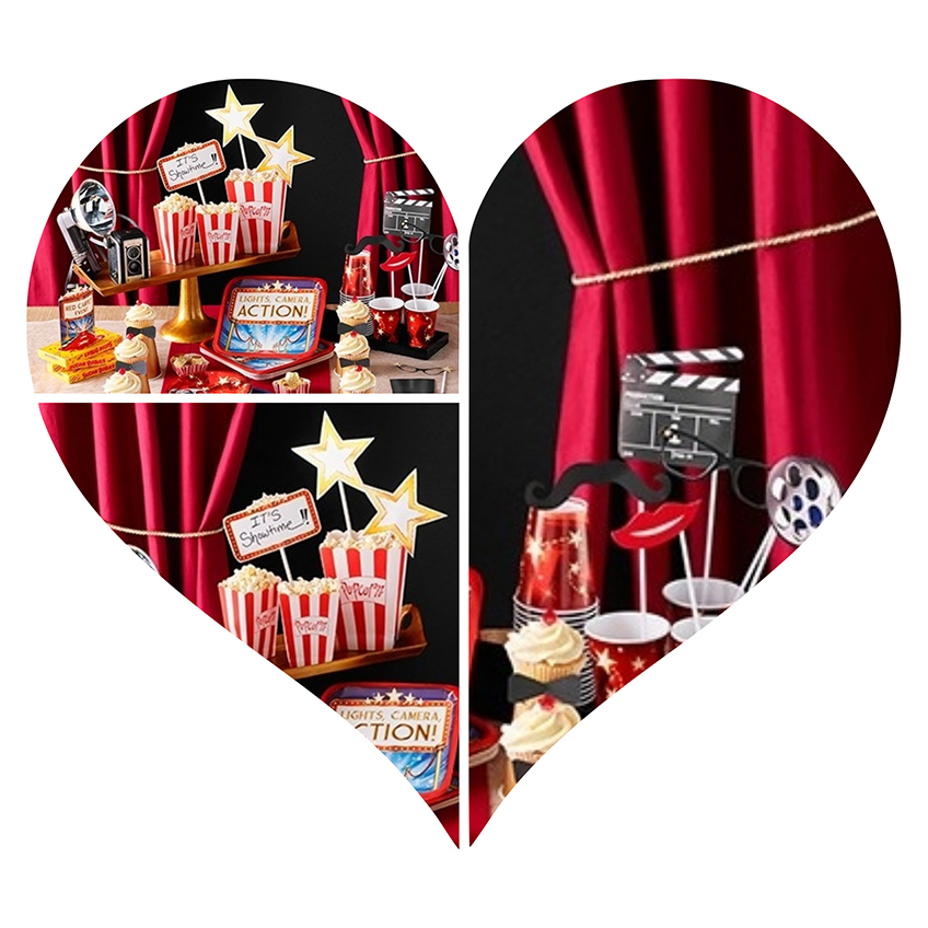 Mottoparty mit Hollywoodflair - mit dieser Deko-Serie kein Problem Mottoparty mit Hollywoodflair - mit dieser Deko-Serie kein Problem